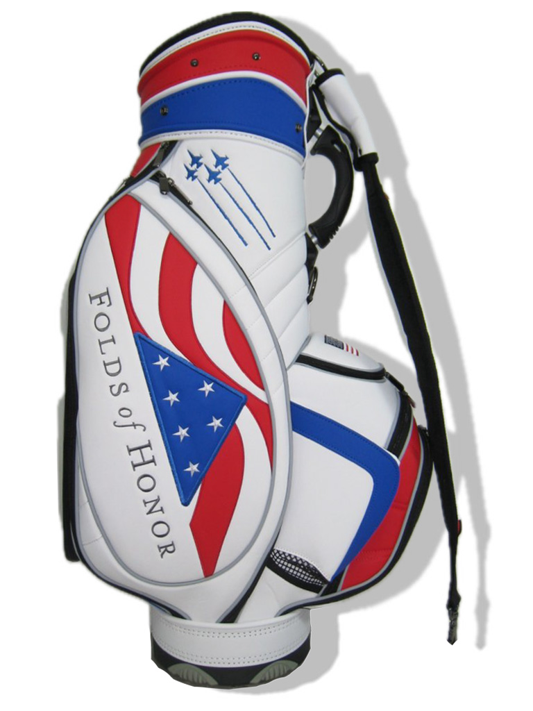 2026 JS00M 9.5” Tour Edition Luxury Micro Suede Old Glory Staff Bag